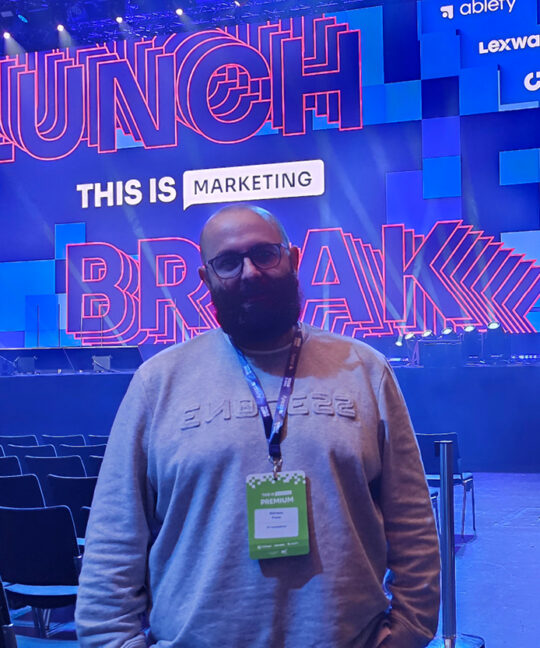 Adriano auf der „This is Marketing 2024“ in Frankfurt