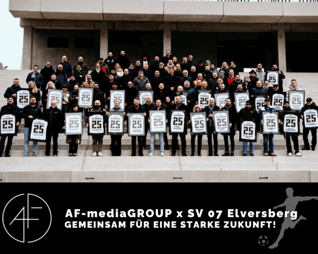 AF-mediaGROUP wird offizieller Sponsor der SV 07 Elversberg