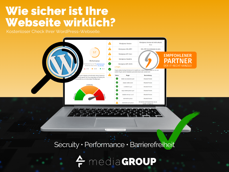 Kostenloser Website-Check: Performance, Sicherheit & Datenschutz in 24h